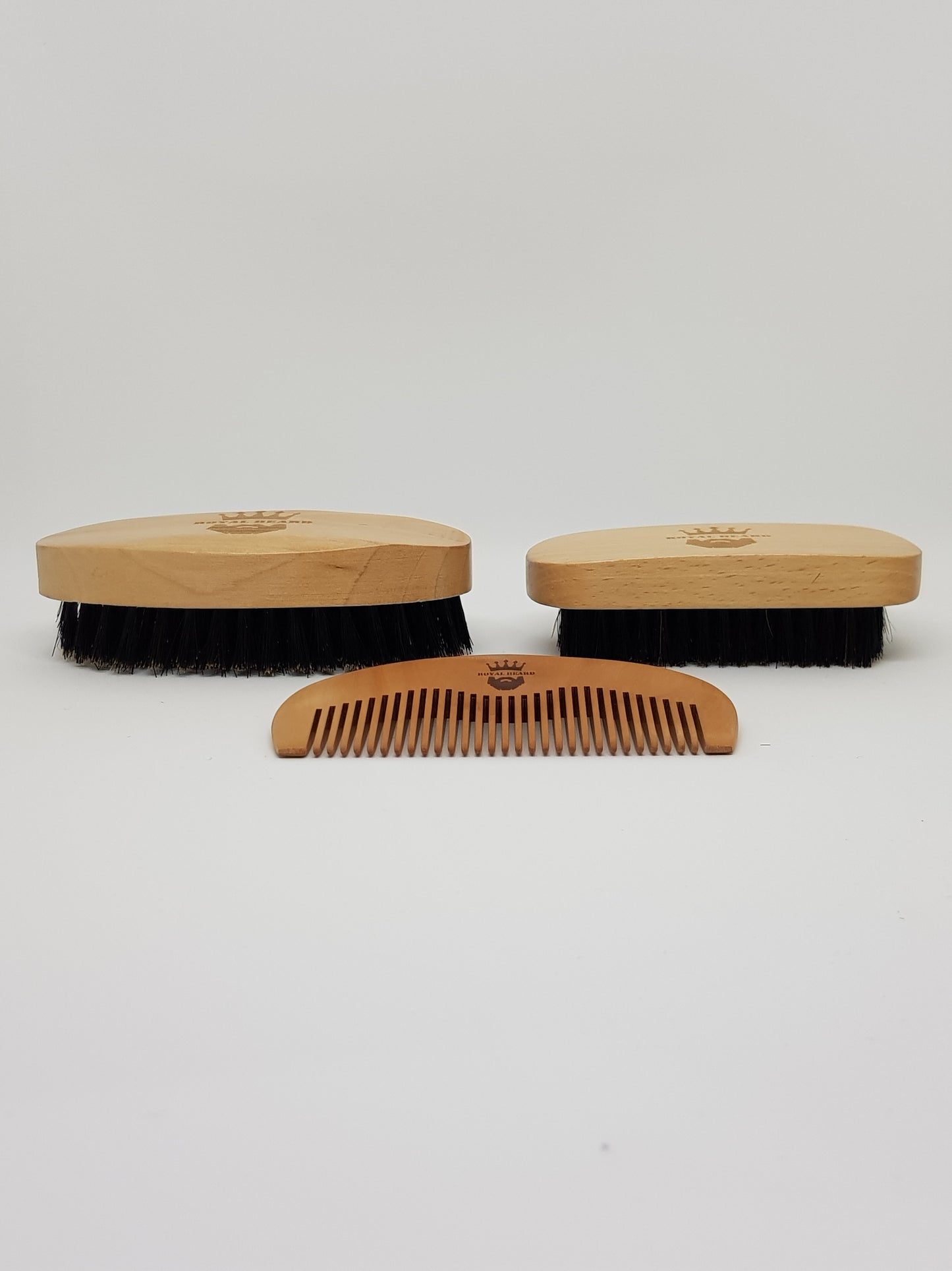 Royal Beard's Bristle Brush & Comb Set